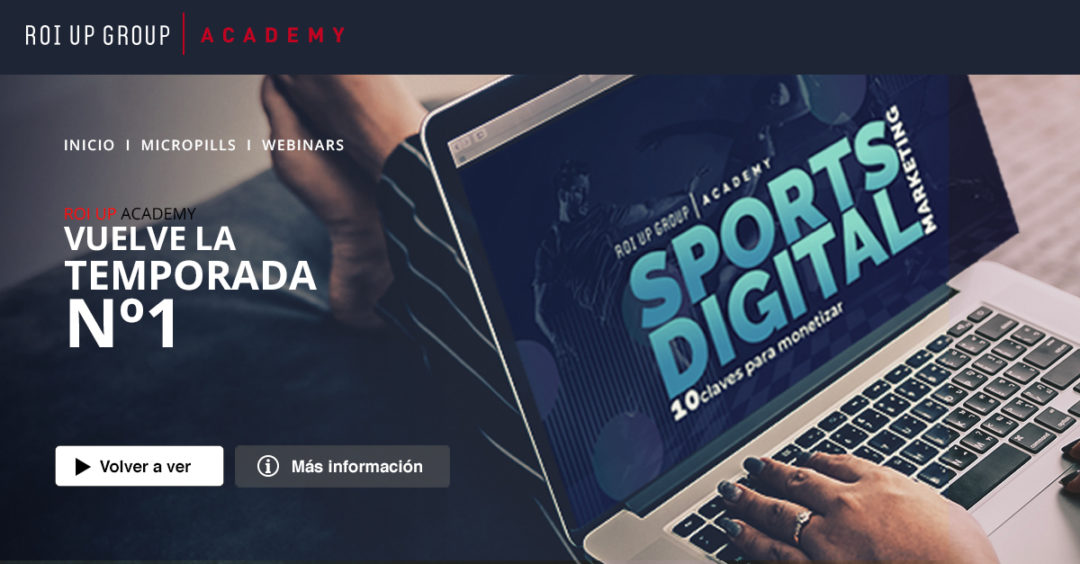 Pégate un maratón con los webinars de ROI UP Academy